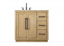  VF29036LO - 36 inch Single Bathroom Vanity in Linen Oak