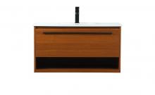  VF43536MTK - 36 Inch Single Bathroom Vanity in Teak