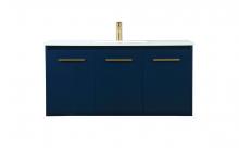  VF44540MBL - 40 Inch Single Bathroom Vanity in Blue