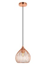  LDPD2094 - Sayer Collection Pendant D7.9 H8.9 Lt:1 Copper Finish