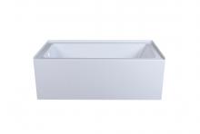  BT202-L3260GW - Alcove Soaking Bathtub 32x60 Inch Left Drain in Glossy White