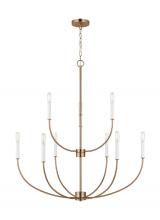  3167109EN-848 - Greenwich Nine Light Chandelier