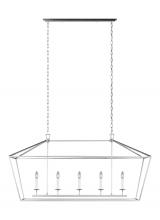  6692605-962 - Dianna Five Light Medium Linear Chandelier