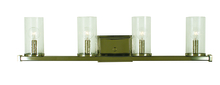  1114 PN - 4-Light Polished Nickel Compass Sconce