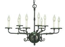  2379 SBR - 9-Light Siena Bronze Jamestown Dining Chandelier