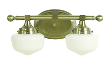  2938 AB - 2-Light Antique Brass Taylor Sconce