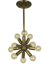  4391 PN - 11-Light Polished Nickel Simone Chandelier