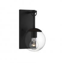  M50029BK - 1-Light Outdoor Wall Lantern in Matte Black