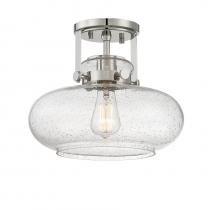  M60064PN - 1-Light Ceiling Light in Polished Nickel