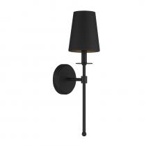  M90084MBK - 1-Light Wall Sconce in Matte Black