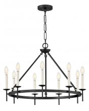  47475BK - Medium Ring Chandelier