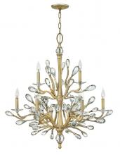  FR46809CPG - Medium Two Tier Chandelier