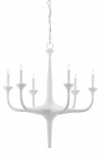  9000-0255 - Albion White Chandelier