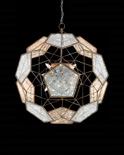  9000-0257 - Julius Bronze Orb Chandelier