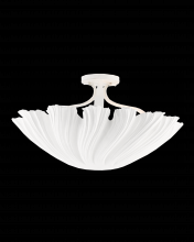  9000-0466 - Hadley White Semi-Flush Mount