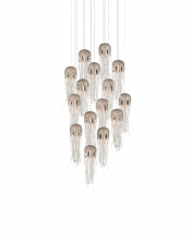  9000-1029 - Medusa 15-Light Round Multi-Drop Pendant