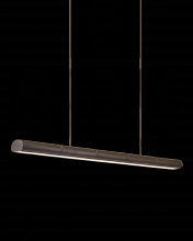  9000-0862 - Lyon Large Bronze Linear Chandelier