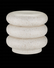  2000-0044 - Cusani Ivory Terrazzo Stool