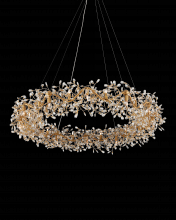  9000-1136 - Crystal Bud Grande Ring Chandelier