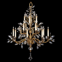  773740ST - Crystal Laurel 45"W Round Chandelier