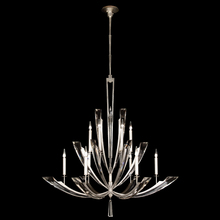  789840ST - Vol de Cristal 54"W Round Chandelier