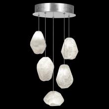  852440-13LD - Natural Inspirations 12"W Round Pendant