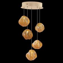  866340-22LD - Vesta 12"W Round Pendant